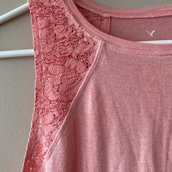 AEO Soft and Sexy Lace Shoulder Tank - Picture 3 of 7
